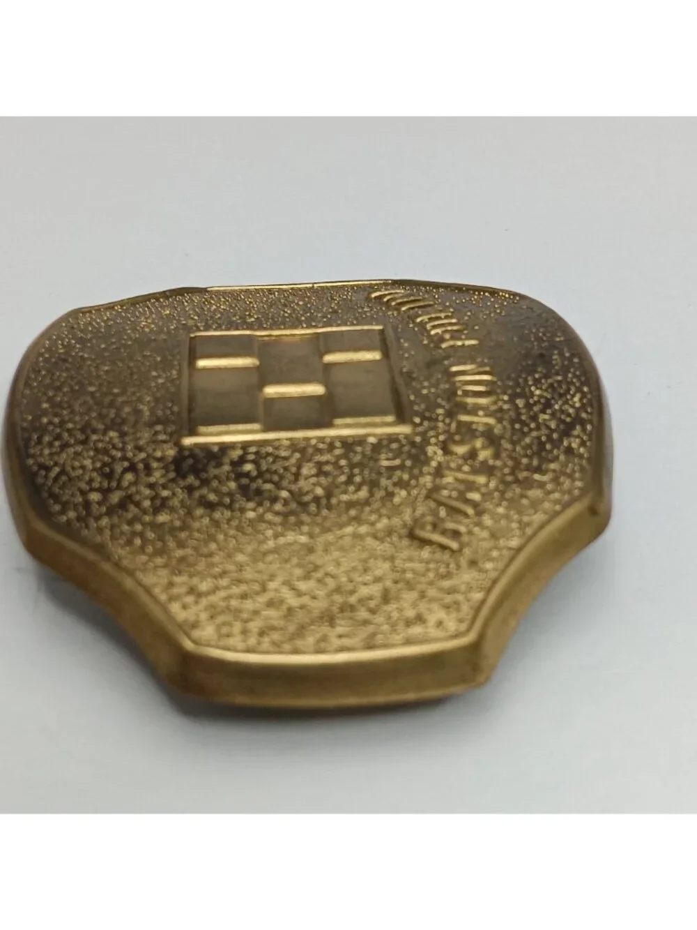 Vintage Ralston Purina Brass Belt Buckle 3